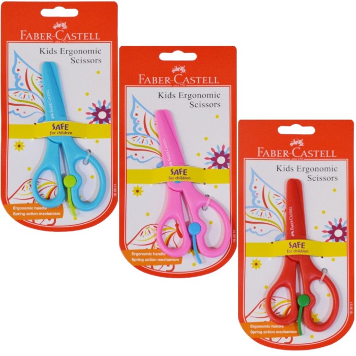

GUNTING KERTAS FABER CASTELL 180851 KIDS SCISSOR