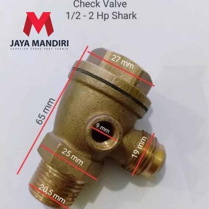 Check Valve 1/2 Hp - 2 Hp