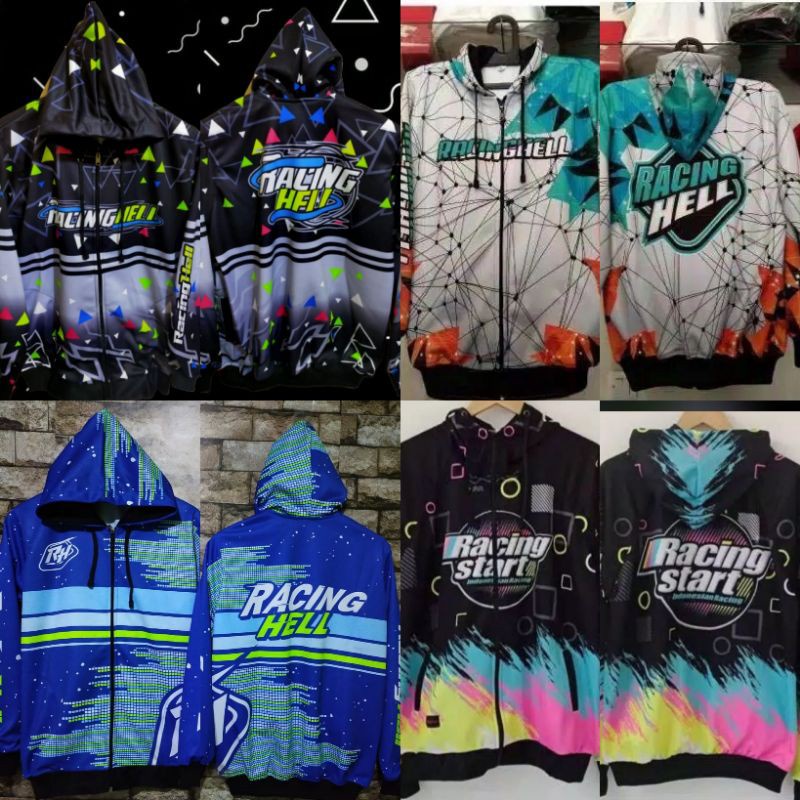 [EXCLUSIVE] BEST QUALITY Jaket Racing Hell terbaru/Racing Hell