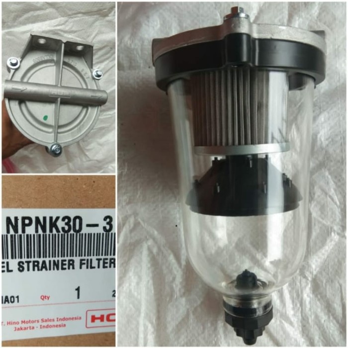 strainer filter solar hino 500 asli tokolarisjaya