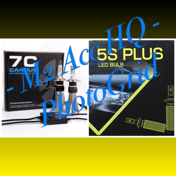 [Baru] Paket Lampu Led H4 7C Canbus  H11 5S Plus Diskon