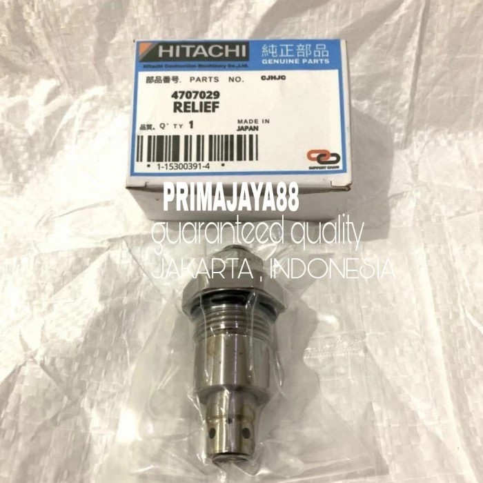 ✨Original Relief Valve 4707029 Hitachi Zaxis 48 Zx48 Zaxis48 Solenoid Hitachi Berkualitas