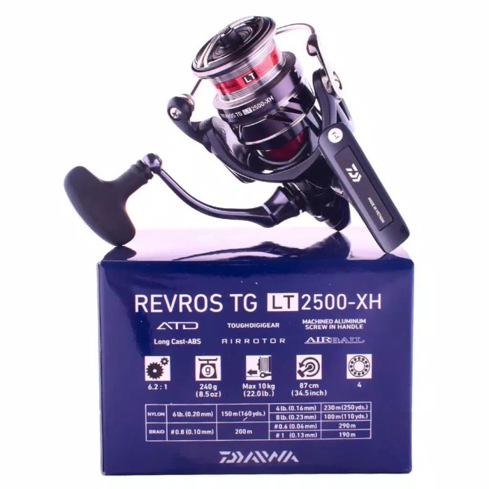 ✨Ori Reel Daiwa Revros Tg Lt 2500 Xh Bisa Gojek