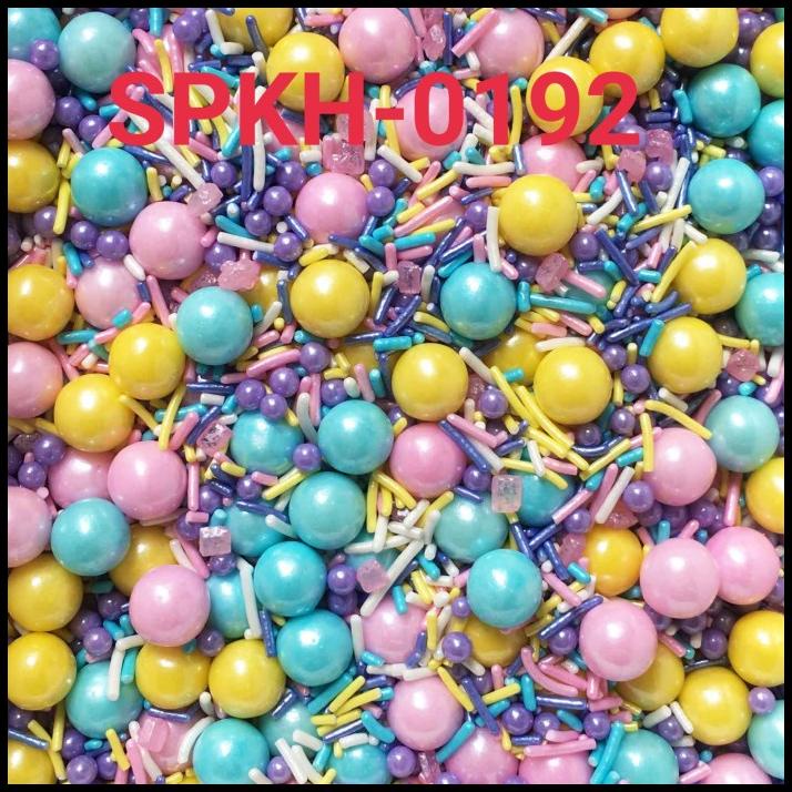 

HOT DEAL SPKH-0192 SPRINKLES SPRINKLE SPRINGKEL 500GR MUTIARA MIX PASTEL !