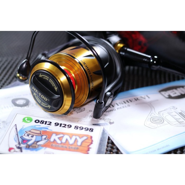 ✨Ori Reel Penn Spinfisher Vi 5500 New 2018 Reel Mancing Dinosaurus Limited