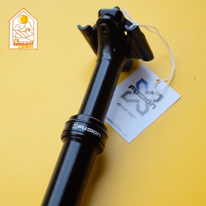 ✨Ori Seatpost Sepeda Dropper Seat X Fusion Manic Gravel Berkualitas