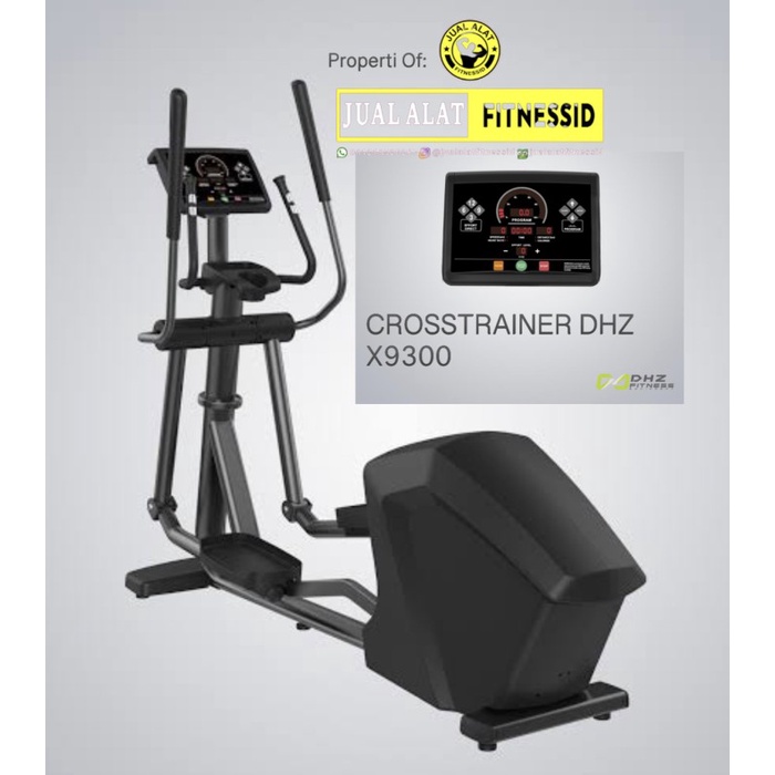 ✨New Ori Crosstrainer Dhz X9300 Elliptical Machine Berkualitas