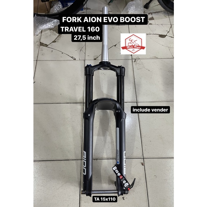 ✨Ori Fork Aion Evo Boost 275 Inch T160 Travel 160 Sepeda Gunung Mtb Lock Diskon