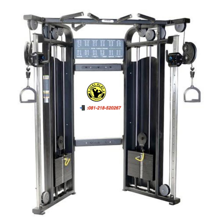✨New Ori Dhz E1017C Dual Adjustable Pulley Machine Cable Bisa Sameday