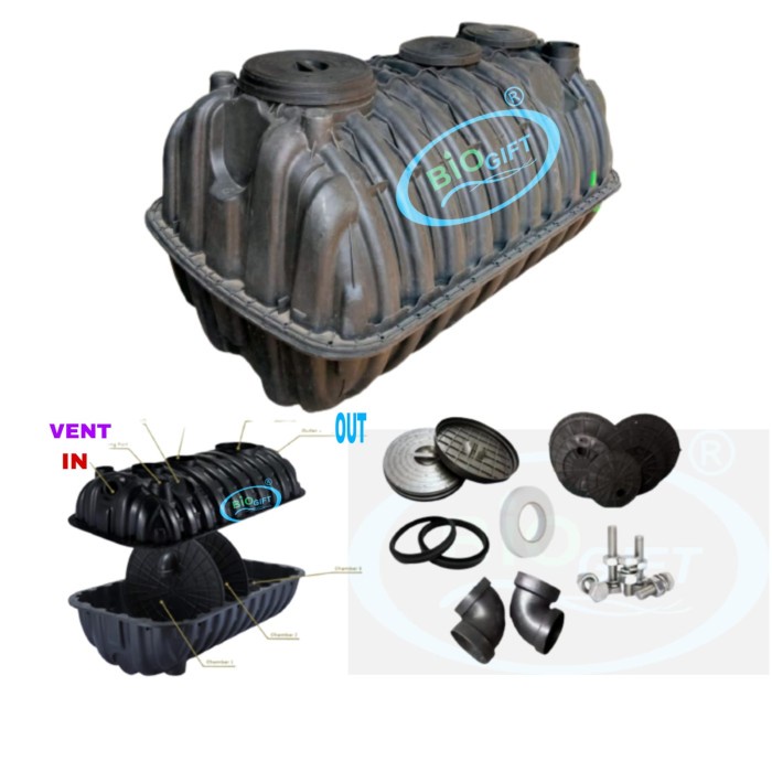 ✨New Septic Tank Bio Hdpe 600 Liter Septictank Komunal 10 Kk Bisa Sameday