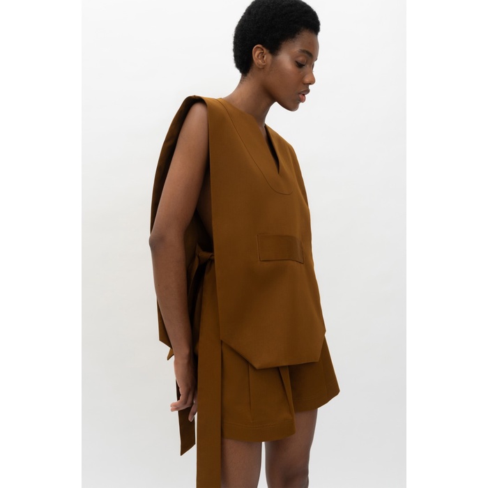 ✨New MasshiroCo. - Han Bib Golden Brown Terbaru