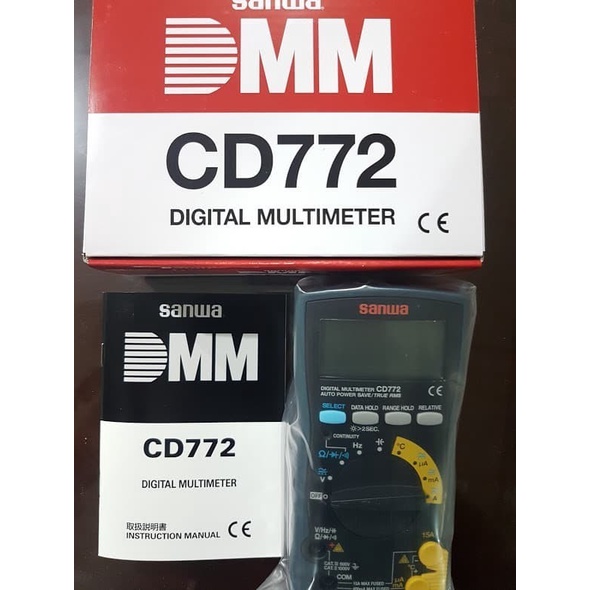 ✅Sale Digital Multimeter Sanwa Cd772 / Sanwa Cd772 Multimeter Digital Bisa Sameday
