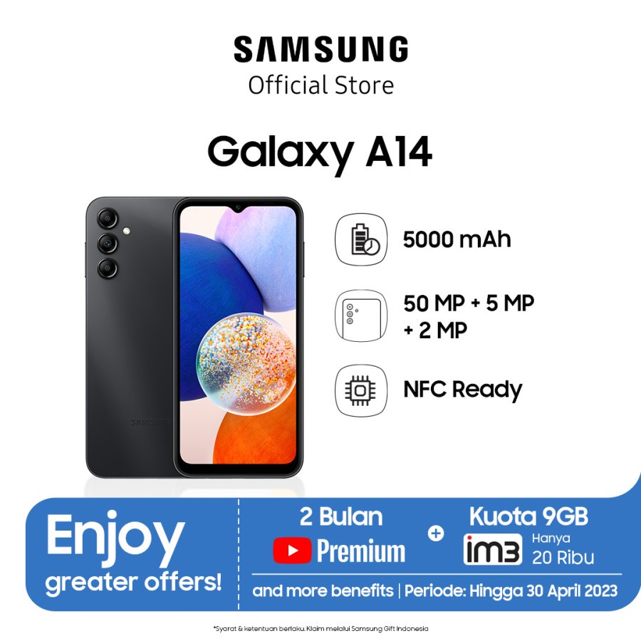 BNOB | SAMSUNG GALAXY A14 6/128GB