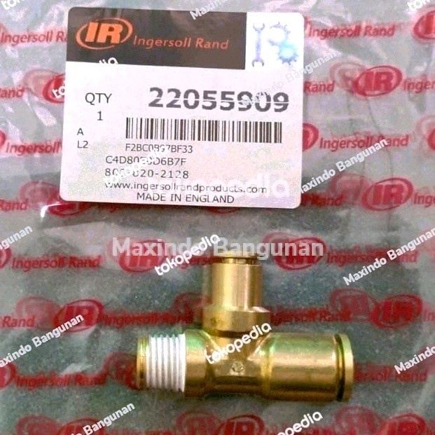 ✅Termurah Tee 22055909 Ingersoll Rand / Tee Sambungan Ingersoll Rand Terbaru