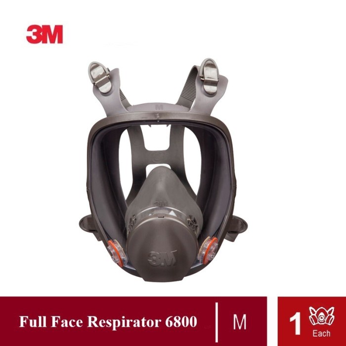 3M Full Face Reusable Respirator 6800