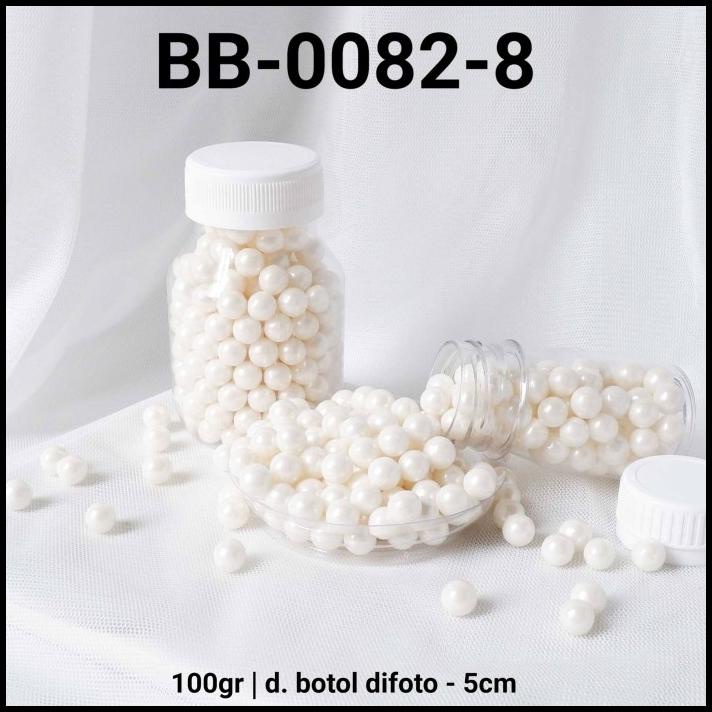 

BEST DEAL GR-BB-0082 SPRINKLES SPRINKLE SPRINKEL 100GR 100 GRAM MUTIARA PUTIH !!!!