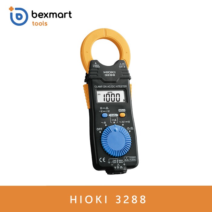 ✅Sale Tang Amper Hioki Clamp Meter Hitester 3288 Ac/Dc 1000A Terbaru