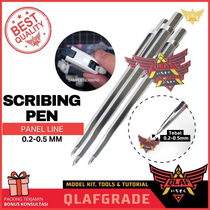 SCRIBER PEN panel line gundam