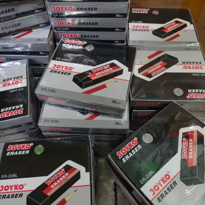 

Ghapus Sil Joyko Eraser Er-20 Bl Harga 1 Pa Isi 20 Pcs