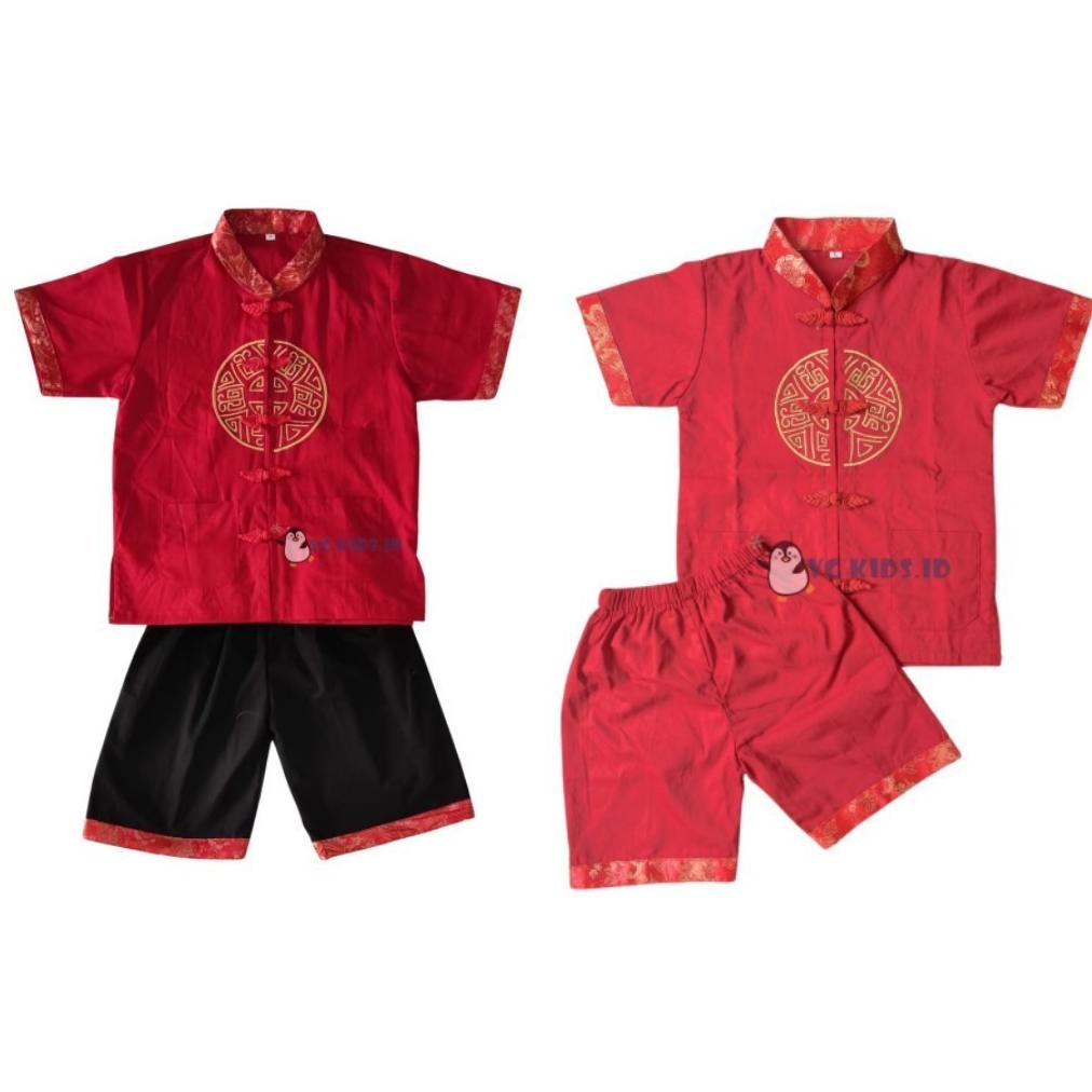 Setelan Anak Laki Laki  / Cheongsam Imlek Anak Laki Laki Cowok