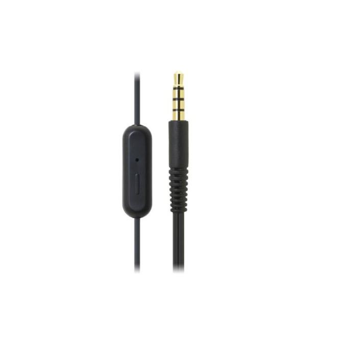 Audio Technica ATH-CKL220iS In-Ear Headphone with Mic - Black