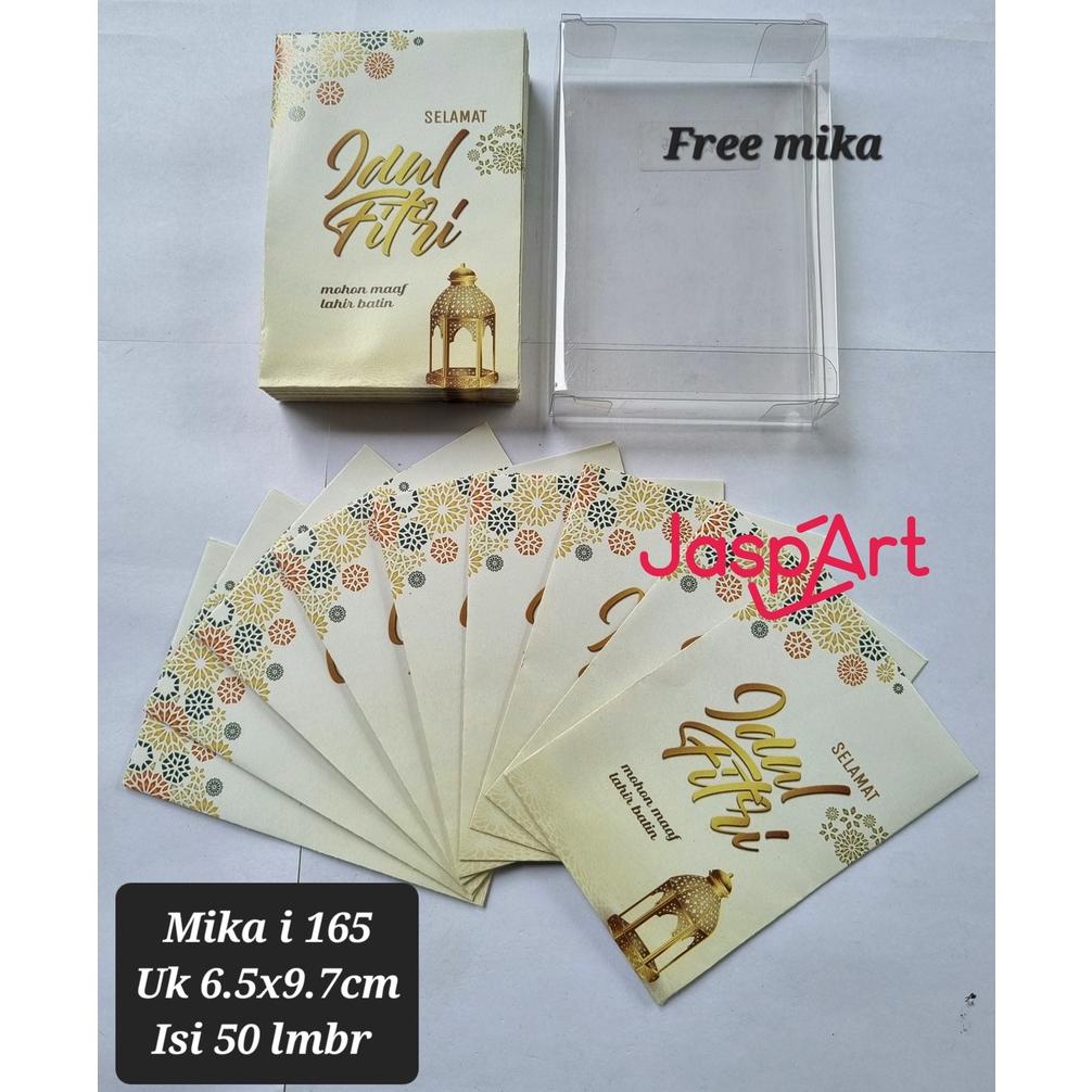 

Amplop / Angpao Lebaran Hari Raya Idul Fitri Mika Isi 50 Lembar Murah Meriah Ready Mika I165