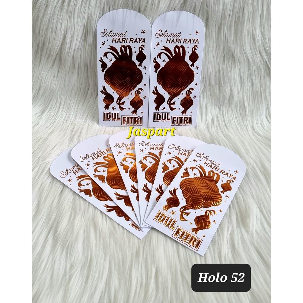 

Amplop Lebaran Idul Fitri Premium Hologram Emas Panjang Kemasan Isi 50 Lembar Holo52 Bungkus Besar