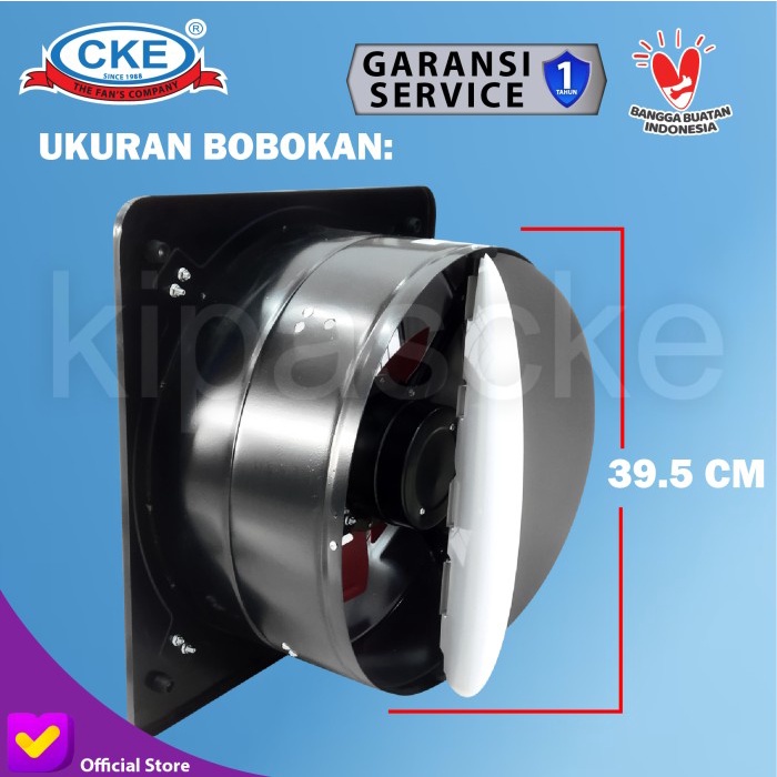 Dinding Cke 16 Inch Blower Dapur Blower Duct Fan Kipas