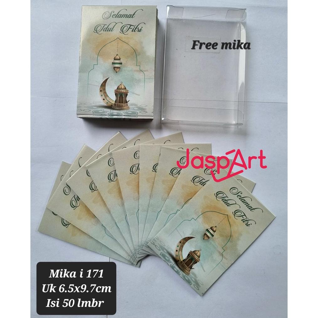 

Amplop / Angpao Lebaran Hari Raya Idul Fitri Mika Isi 50 Lembar Murah Meriah Ready Mika I171