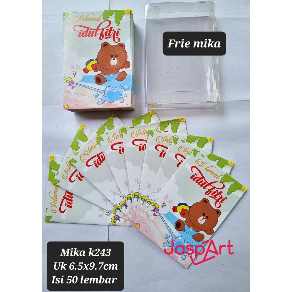 

Amplop / Angpao Lebaran Hari Raya Idul Fitri Medium Kemasan 50 Lembar Mika K243