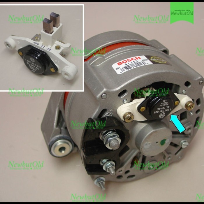 Alternator Ic Regulator Cut-Out Bosch 1191311028 Bmw E28 E30 E36 M40 Kode Hm278