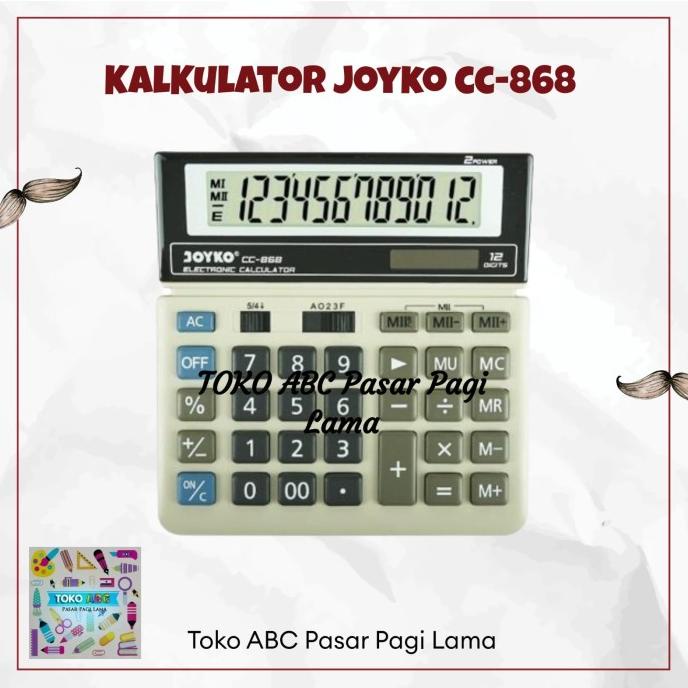 

Kalkulator Joyko CC-868
