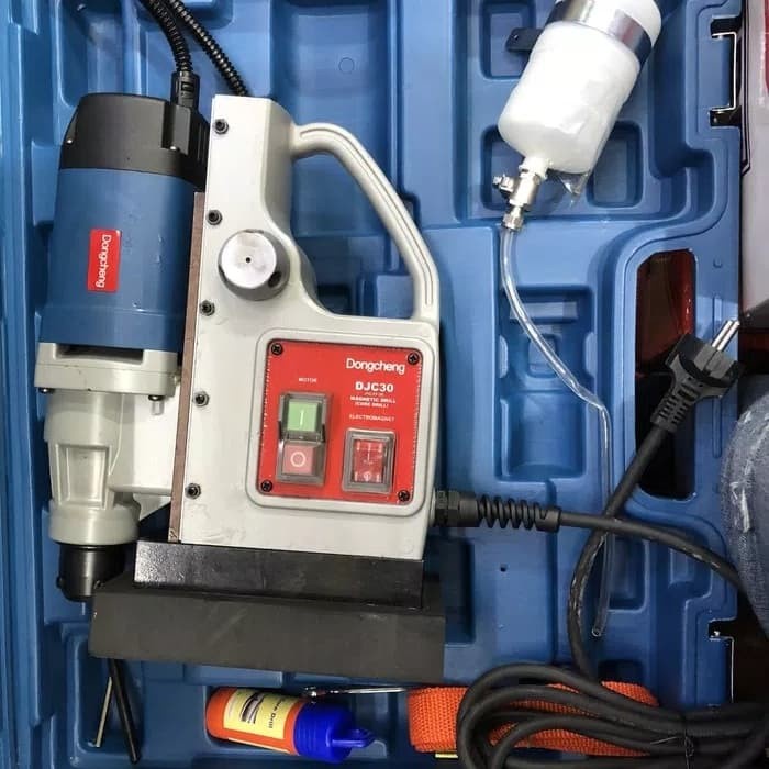 Promo Mesin Bor Magnet Magnetic Drill Jetbroach Dongcheng 30Mm 30 Mm Djc30