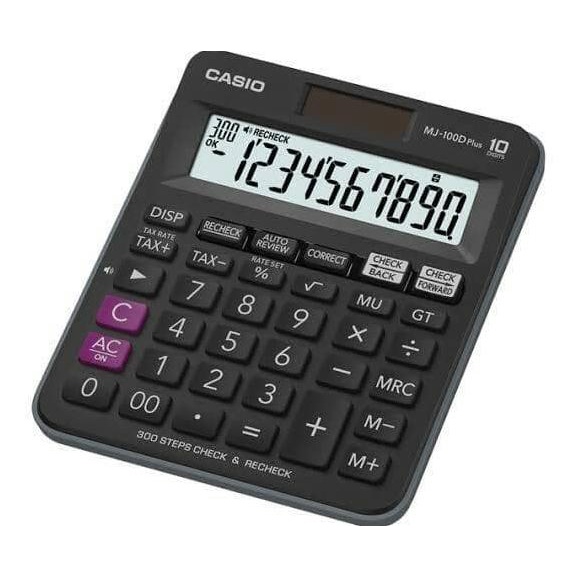 

KALKULATOR CEK ULANG CASIO MJ100 D CHECK CORRECT CALCULATOR MJ 100D