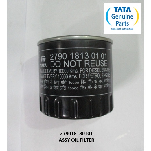 TATA MOTORS ACE EX 2 ASSY OIL FILTER 279018130101 ORIGINAL