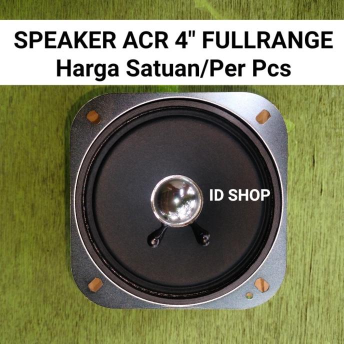 

Speaker ACR 4 Inch MidReng Sepiker ACR 4 in Full Reng Spiker ACR MIDEL
