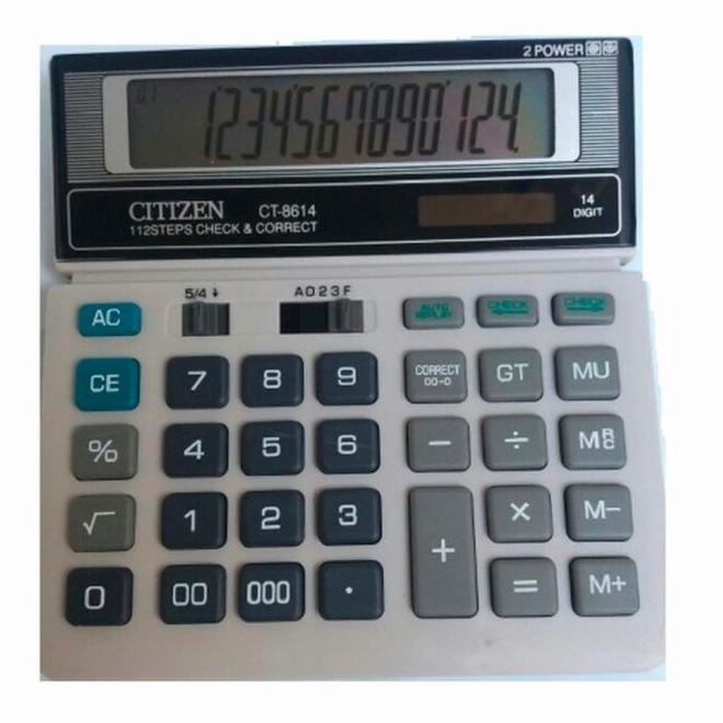 

calculator citizen ct 8614 calculator CT 8614 -14 digit