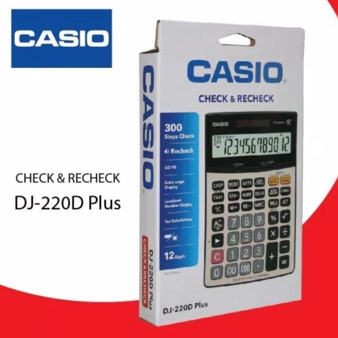 

Casio DJ-220 D CHECK & CORRECT Kalkulator / Calculator Desktop DJ 220D
