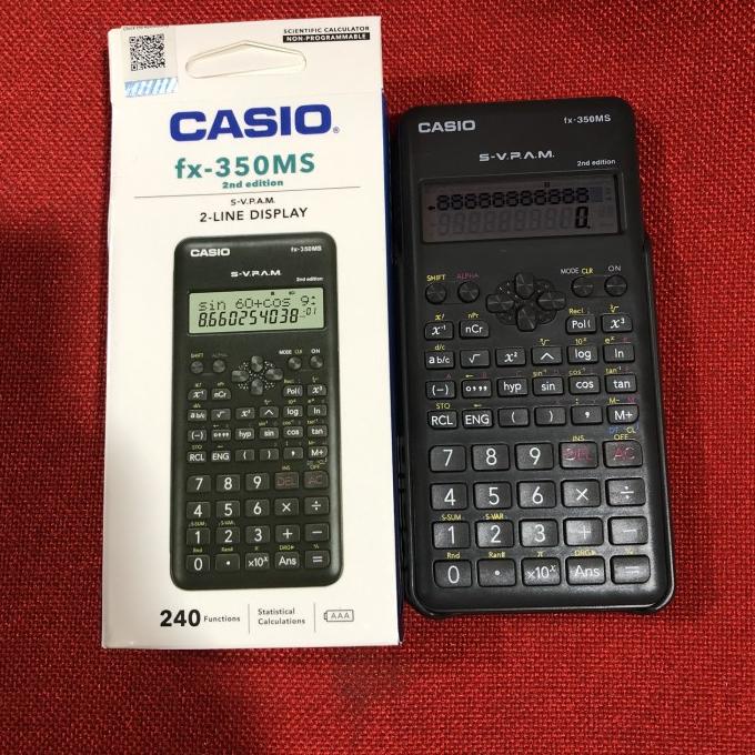 

Kalkulator Casio FX 350MS 2nd Edition 2Line display