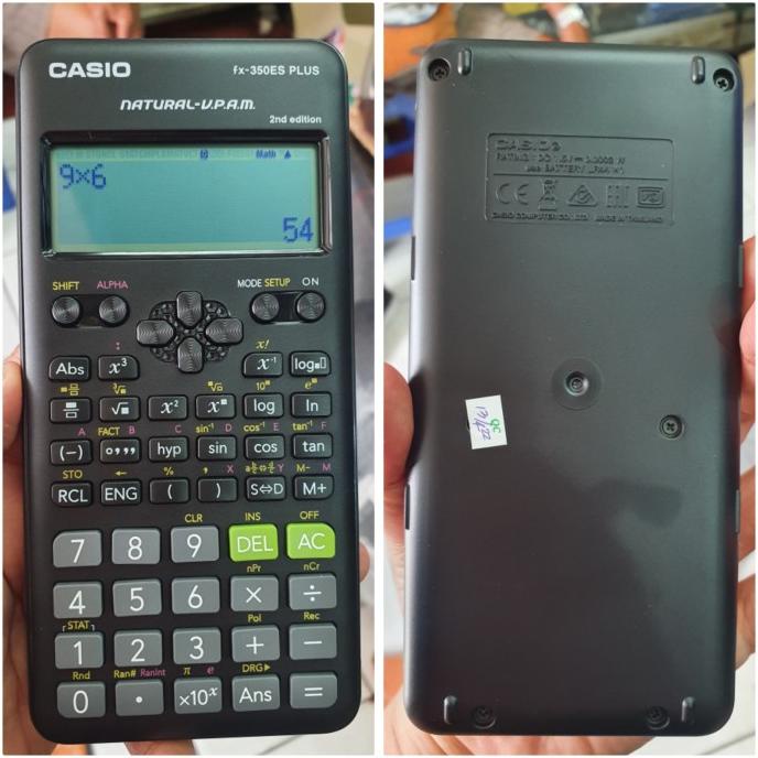 

Calculator Casio FX 350 ES Plus Scientific Calculator