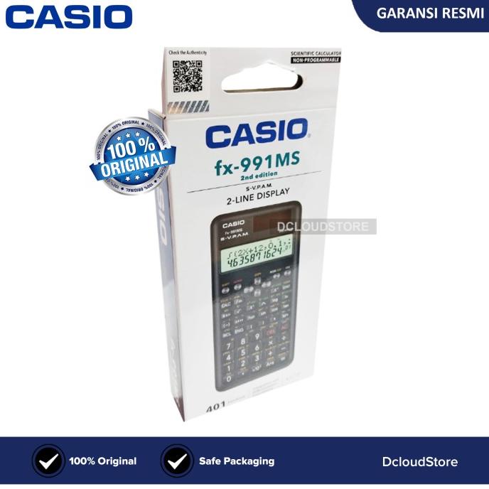 Calculator Original Casio FX-991MS Scientific Kalkulator FX 991 MS