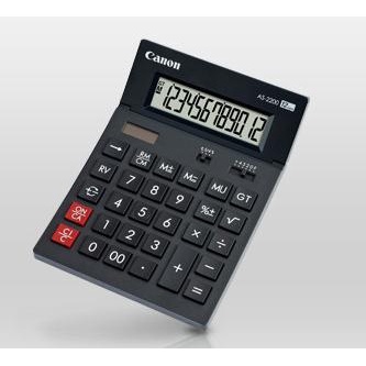 

KALKULATOR CANON CALCULATOR 12 DIGITS AS-2200