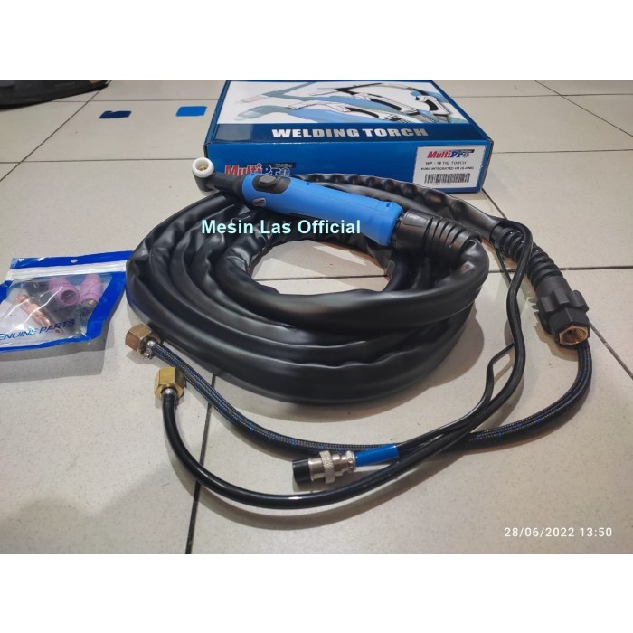 [Original] Tig Torch Wp-18 Multipro Water Coller - Stang Las Argon Multipro Wp-18 Terbatas