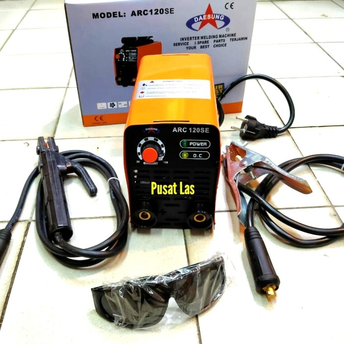 ✅Baru Mesin Las Arc120 Mma120 Daesung Arc120Se Arc 120Se Redbo Rhino Lakoni Bisa Sameday