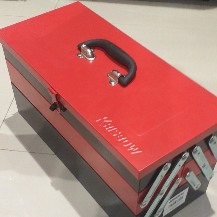 [Original] Toolbox Steel Krisbow 4Rak Susun Terbatas