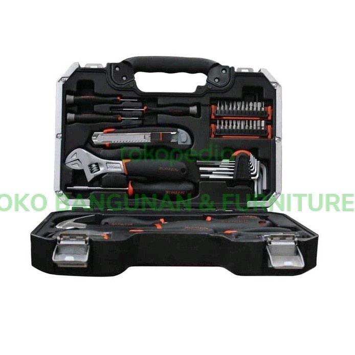 [Original] Fixman 46Pcs Home Use Tool Set Berkualitas