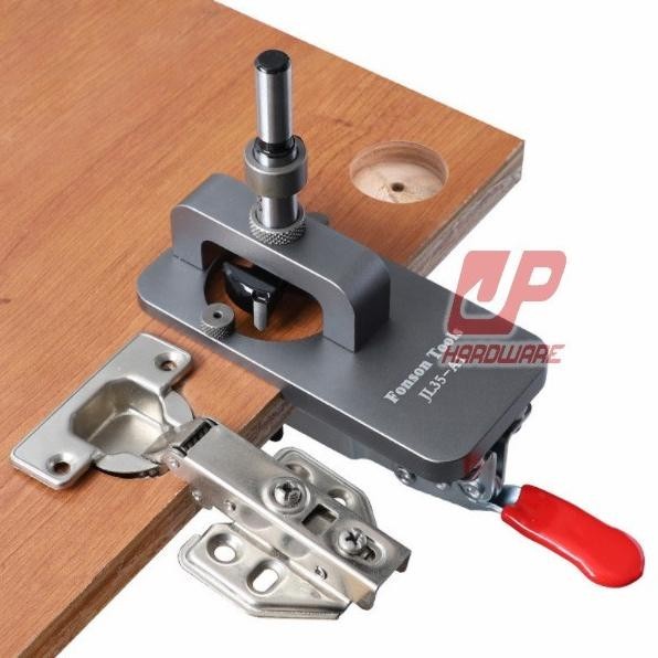 [Ori] Termurah Concealed Hinge Jig Guide Jig Engsel Sendok Metal Diskon