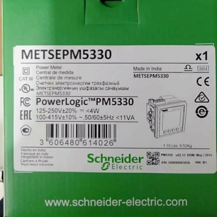 [New] Pm5330 Metpm5330 Scheinder Diskon