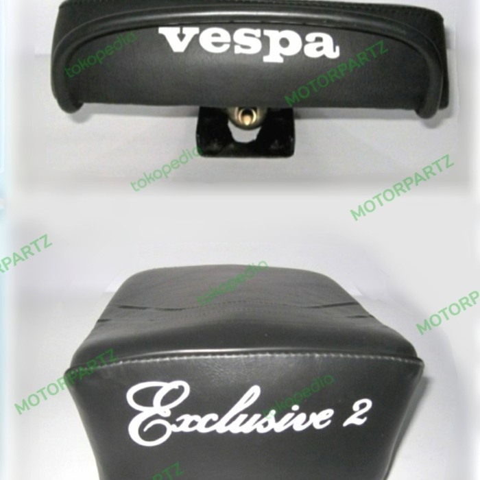 [New Ori] Paket Jok Vespa Px Exclusive Mg Original Depan Belakang Terbatas