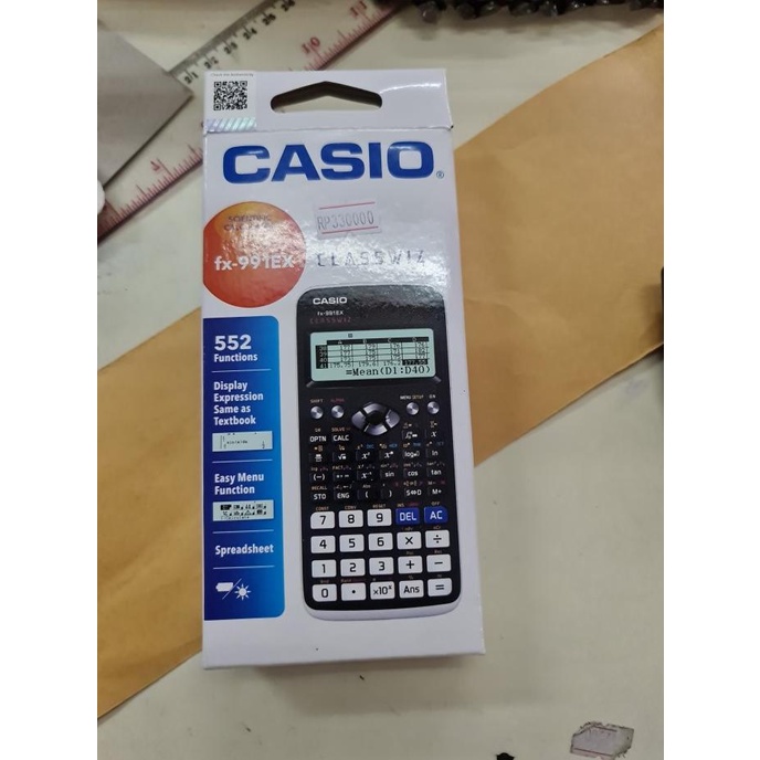 

Calculator Casio 991 EX